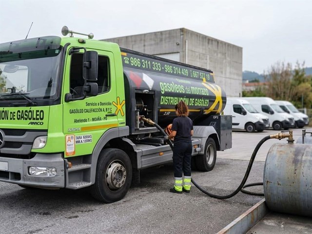 Así llega tu gasóleo a domicilio en Pontevedra