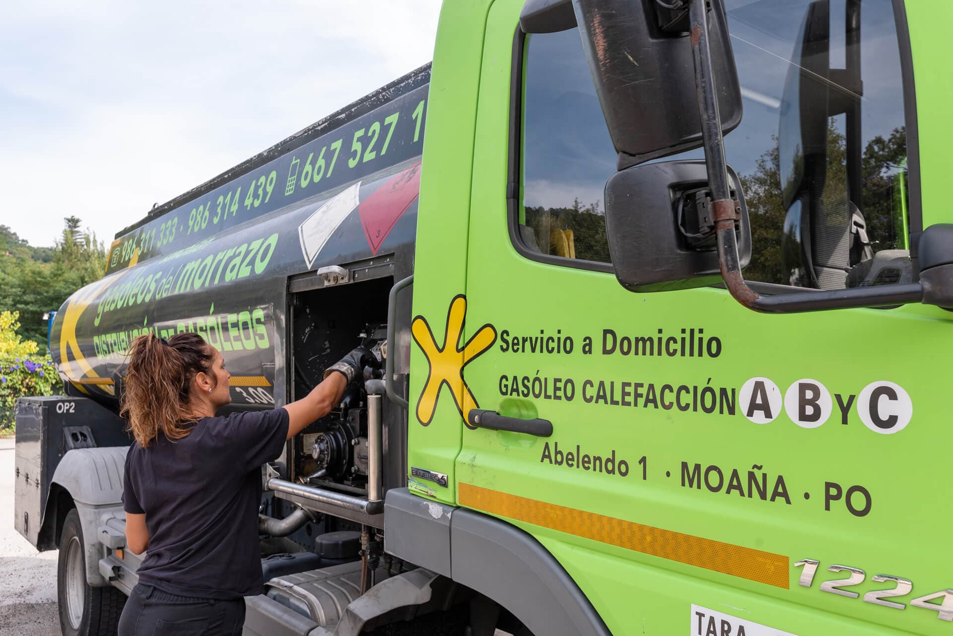 Pedir gasóleo a domicilio