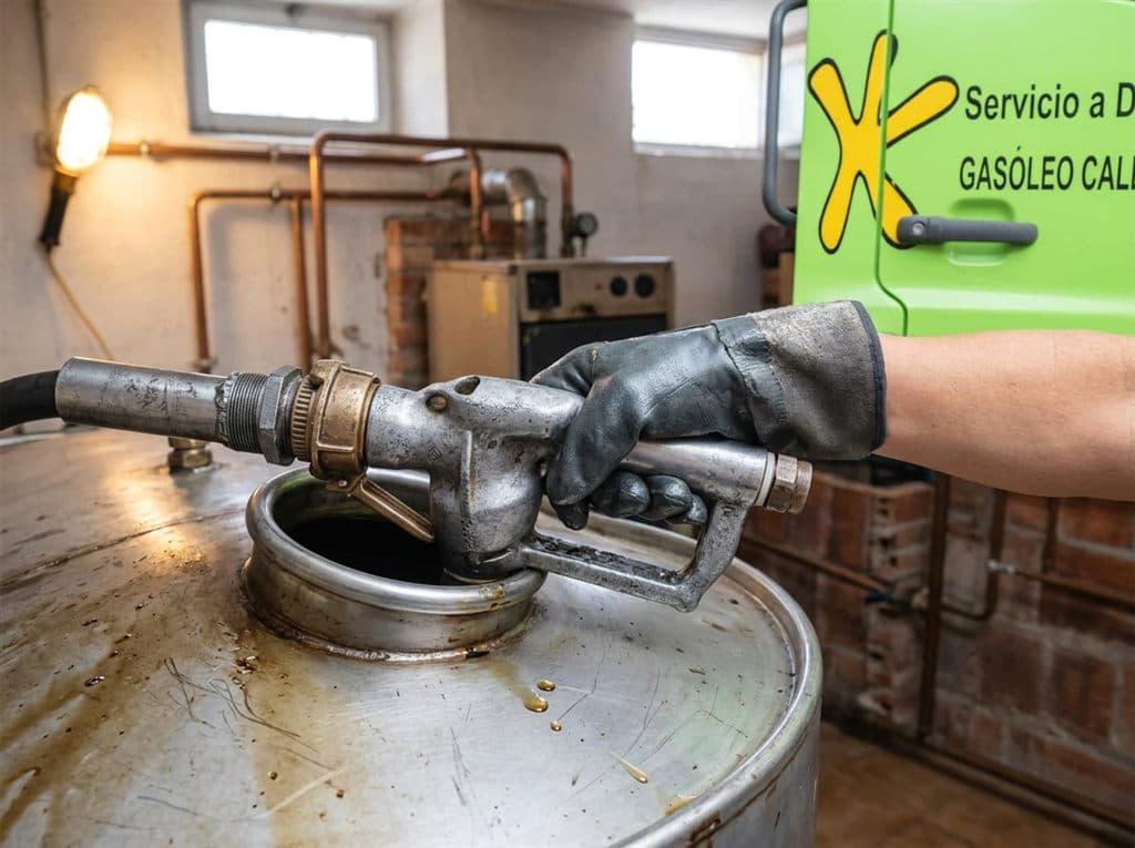 Gasóleo C de calefacción a domicilio para viviendas en Moaña