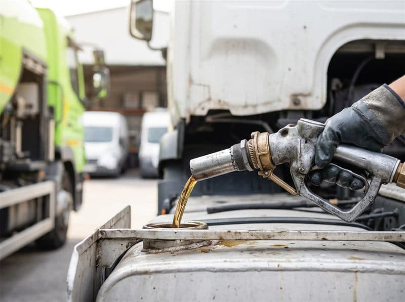 Uso del gasóleo A en vehículos de carretera en Moaña